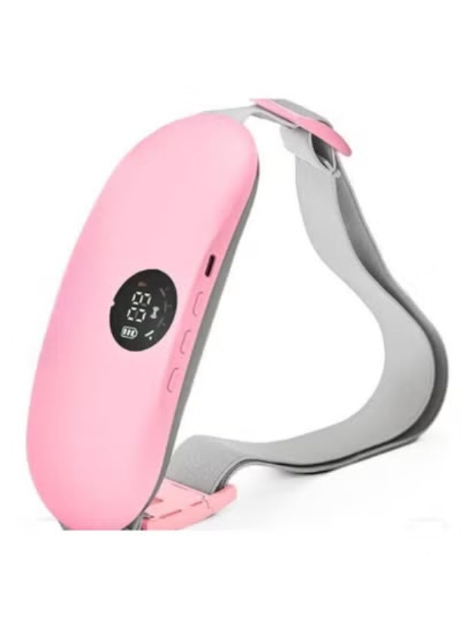 حزام تدفئة وتدليك محمول لتخفيف آلام الدورة الشهرية - جهاز لاسلكي قابل لإعادة الشحن لتدفئة البطن والظهر وتخفيف التشنجات والتقلصات للنساء - Image 1